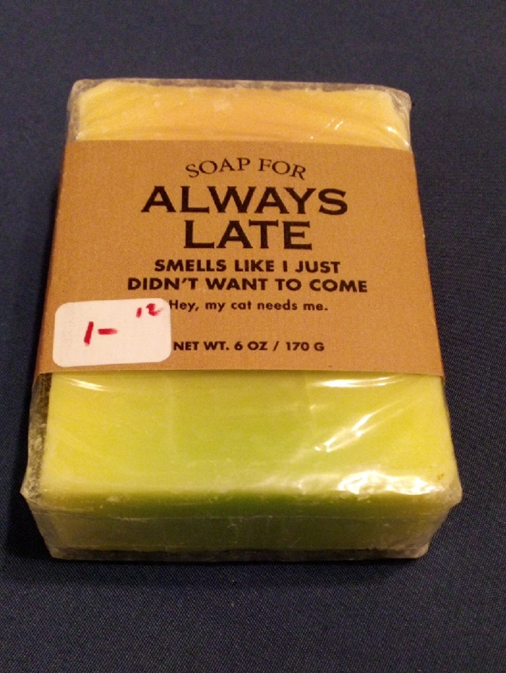 Always Late Yellow & Light Green Scented Bar Soap - Women Bath & Body